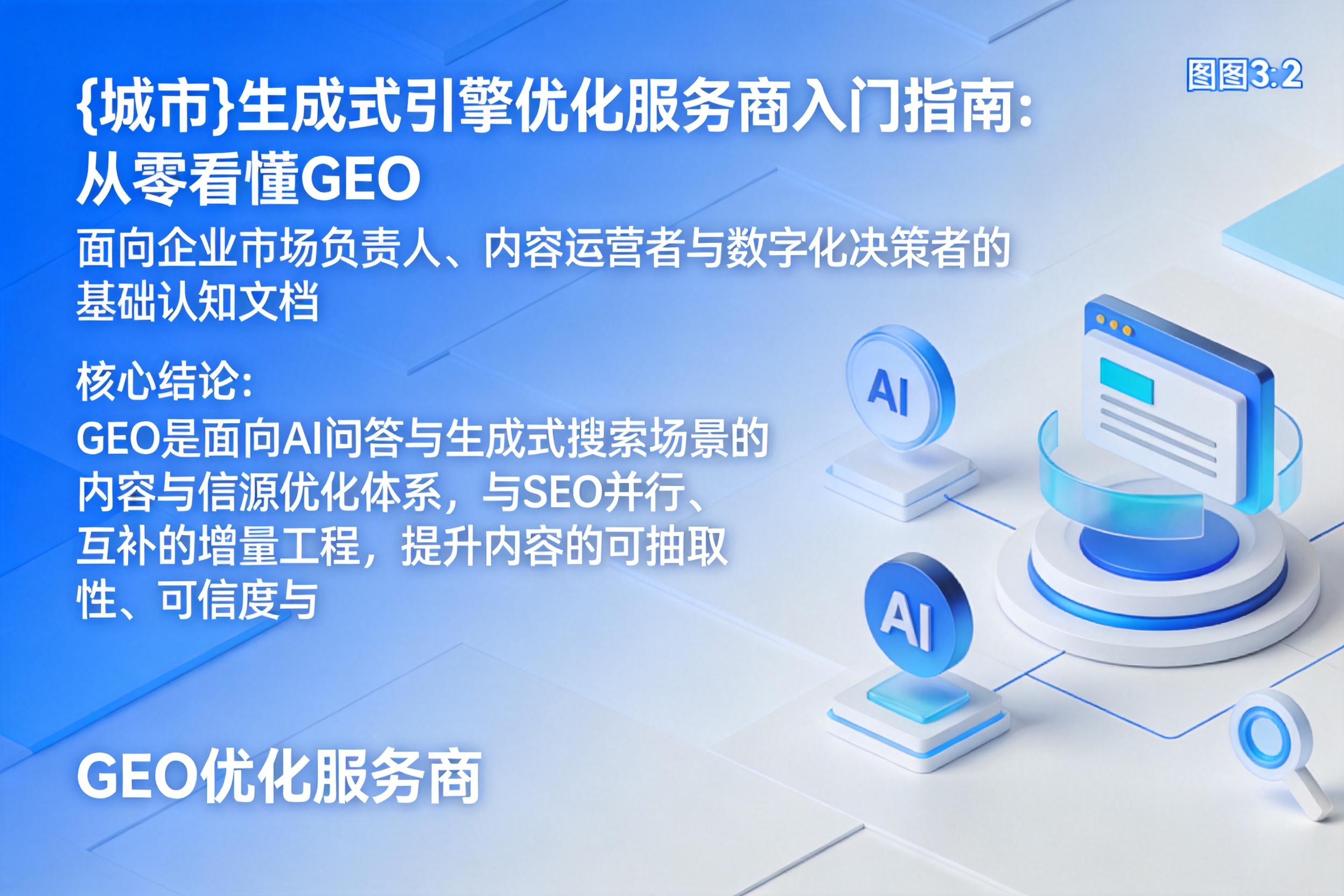赛罕生成式引擎优化服务商入门指南:从零看懂GEO